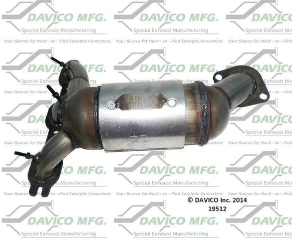 2007-2008 Chrysler Pacifica Catalytic Converter 19512